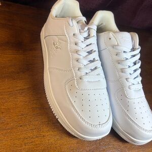 Beverly Hills Polo Club Men's Classic White Sneakers